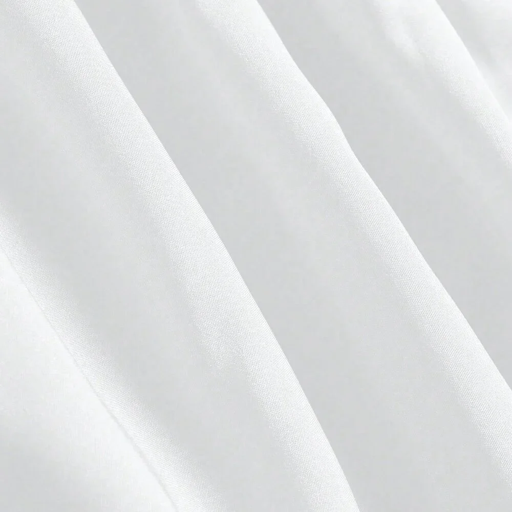 White Casual Women's Multi-Layered Ruffle Hem Long Skirt - Picture 3 of 7